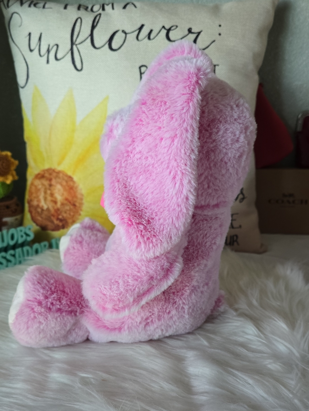Pink Rabbit Plush Toy - Picture 2 of 7